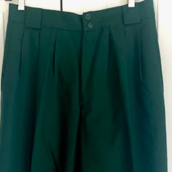 Vintage 80's Collectible Gold by Giorgio Sant’ Angelo Wool Trousers - Picture 3 of 9